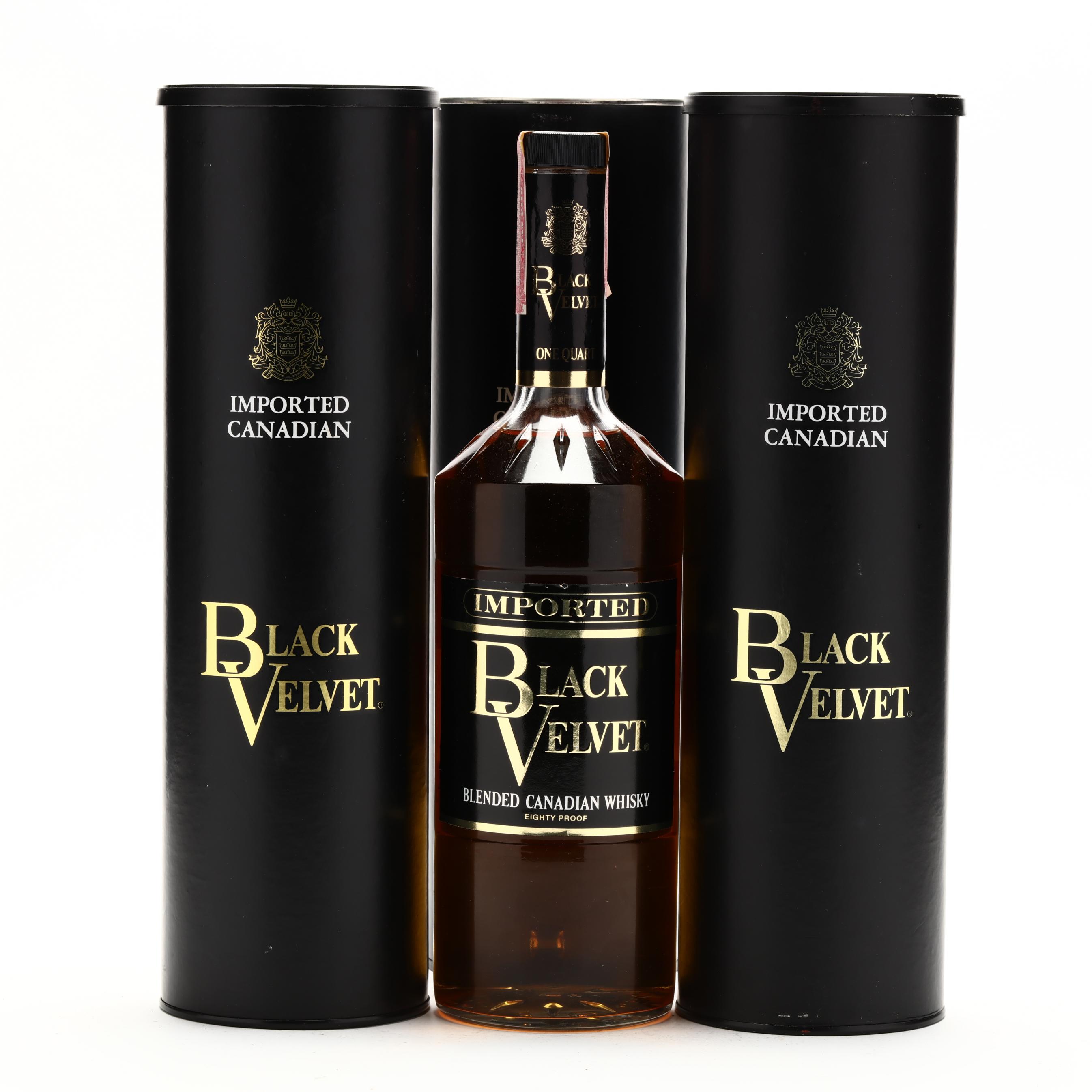 Black Velvet Blended Canadian Whisky (Lot 9268 - Rare SpiritsDec 2