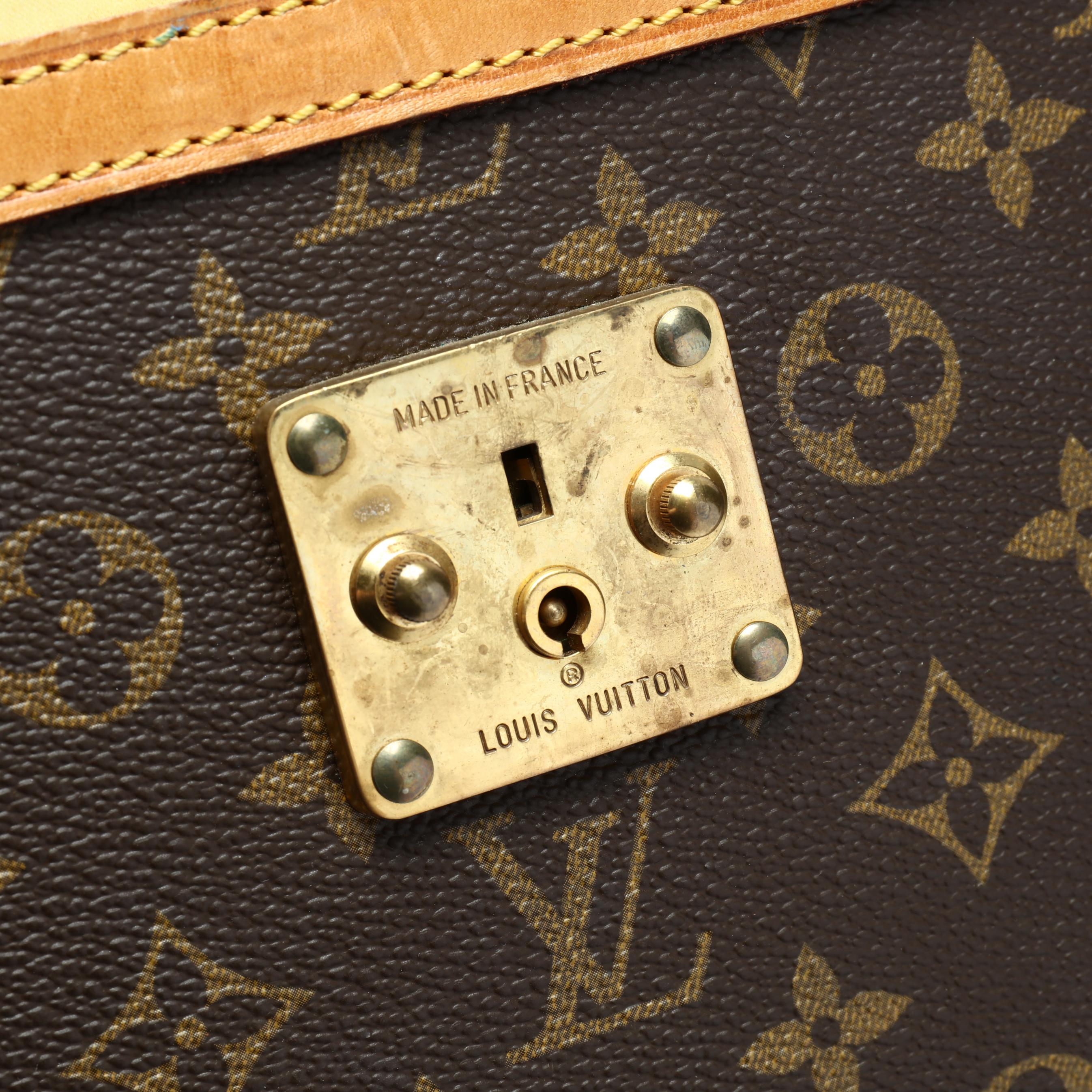 Sold at Auction: Louis Vuitton, Louis Vuitton Vintage Monogram Jewelry  Train Case