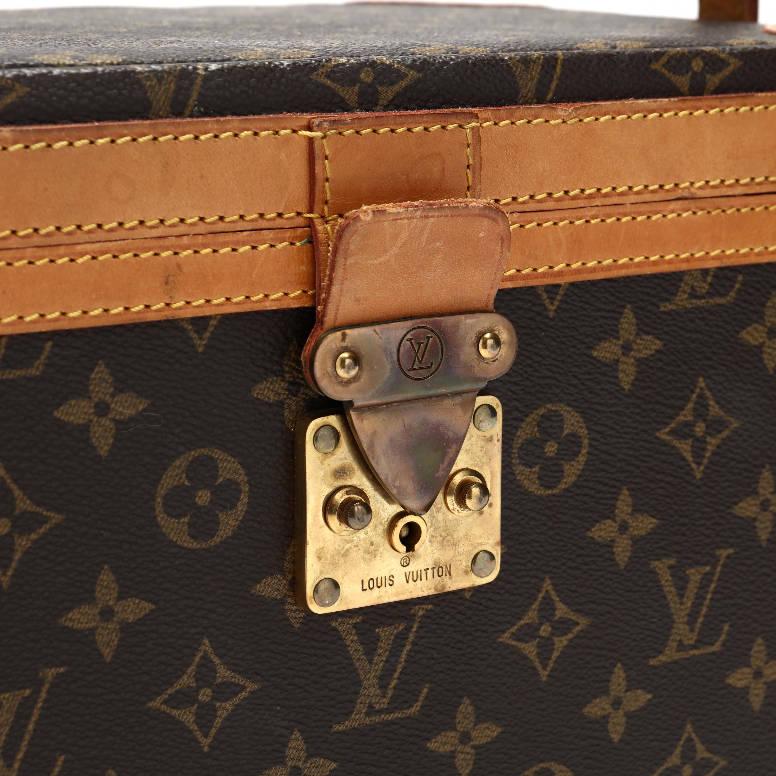 Louis Vuitton Vintage Cosmetic Train Case - Brown Luggage and Travel,  Handbags - LOU780347