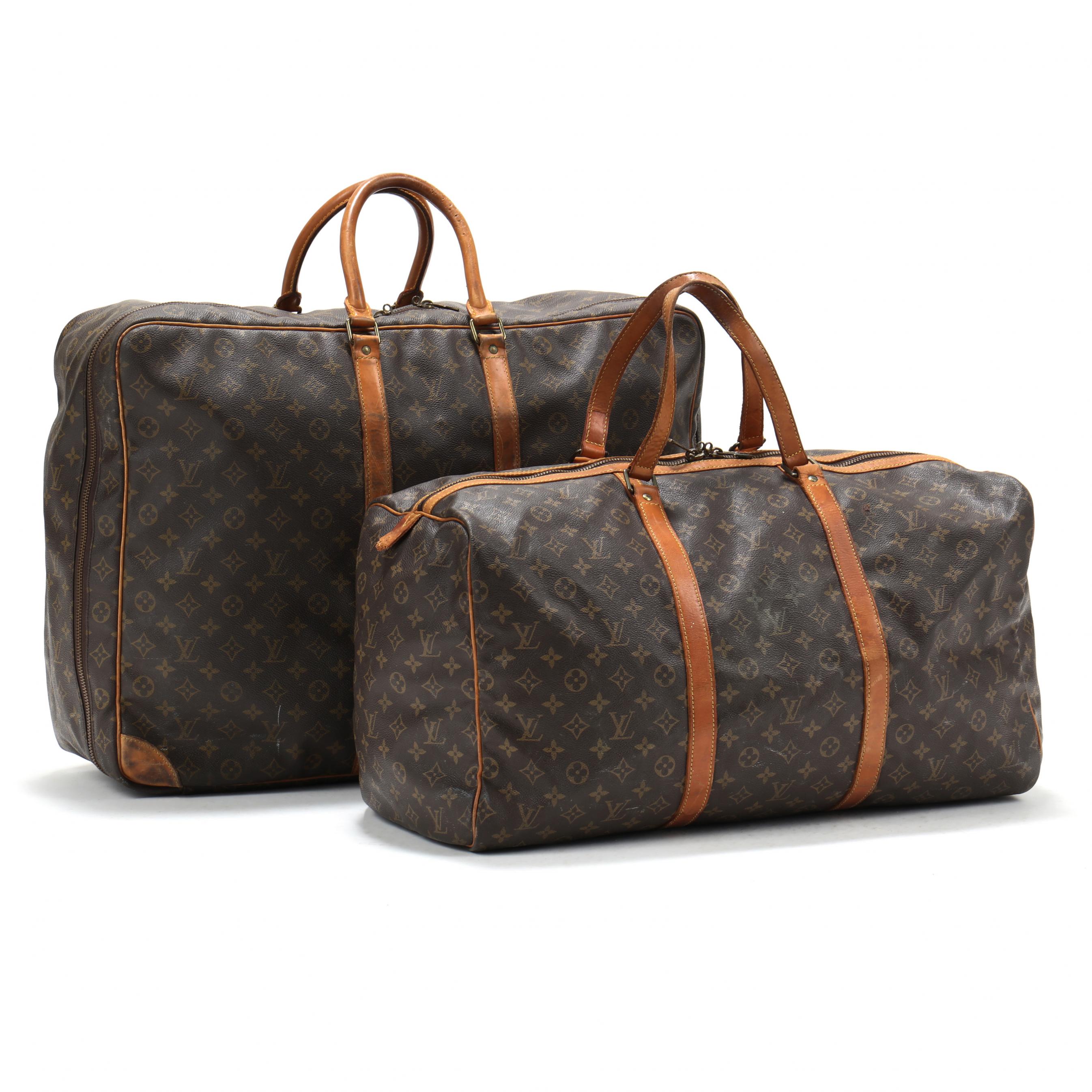 Louis Vuitton Monogram Sirius Soft Luggage Bag Brown 50