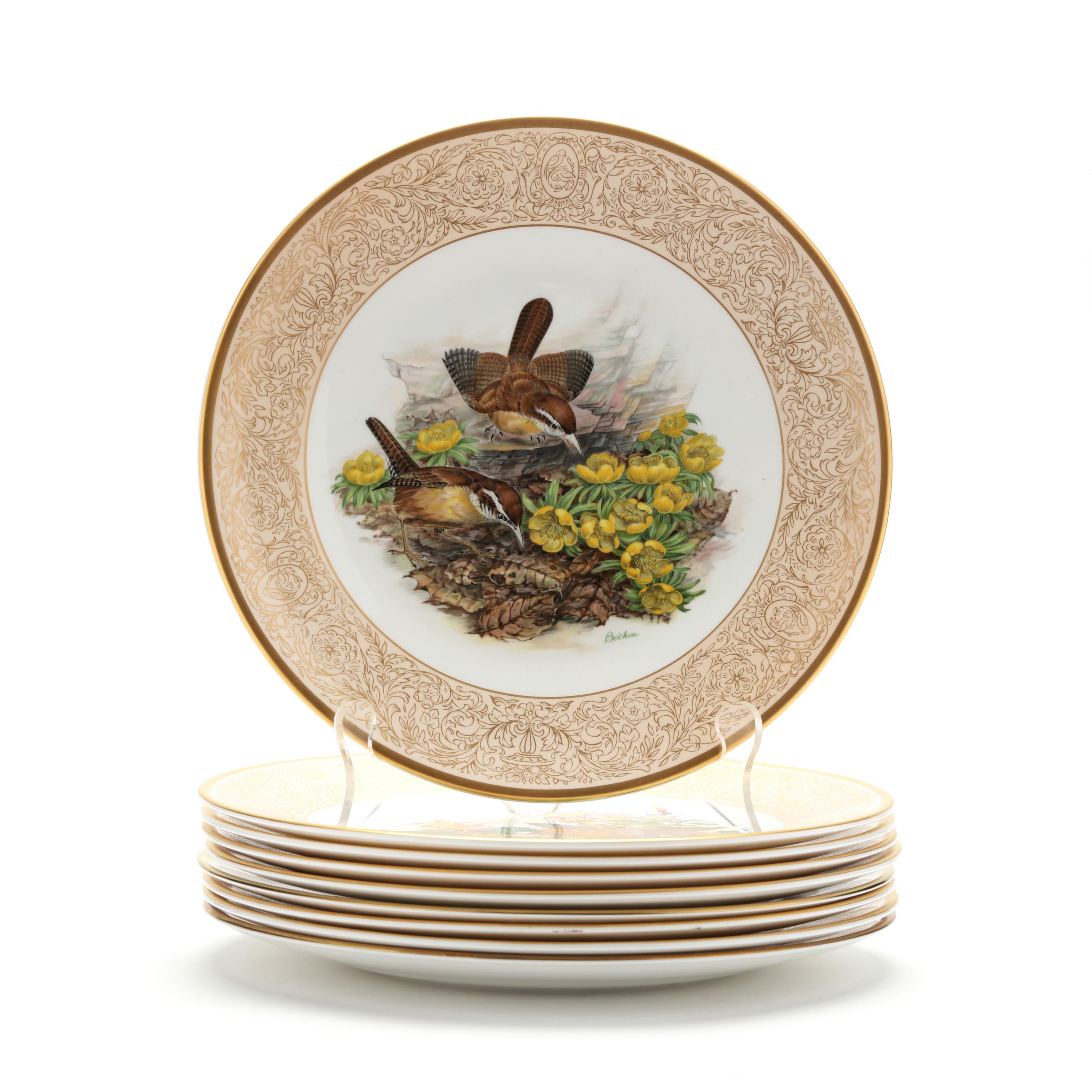 Lenox boehm bird outlet plates