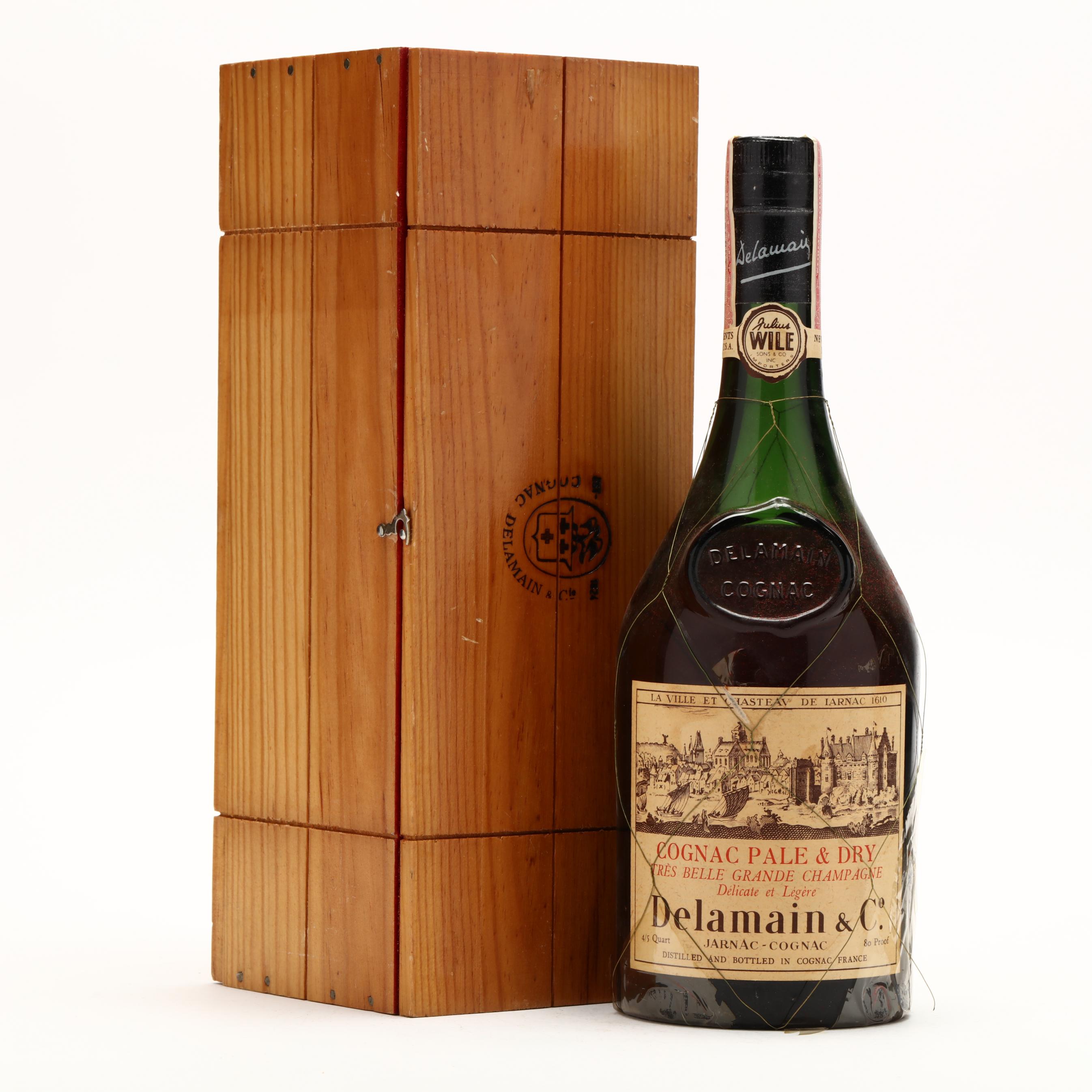 Delamain & Co. Tres Belle Grande Champagne Cognac (Lot 1238 - Rare 
