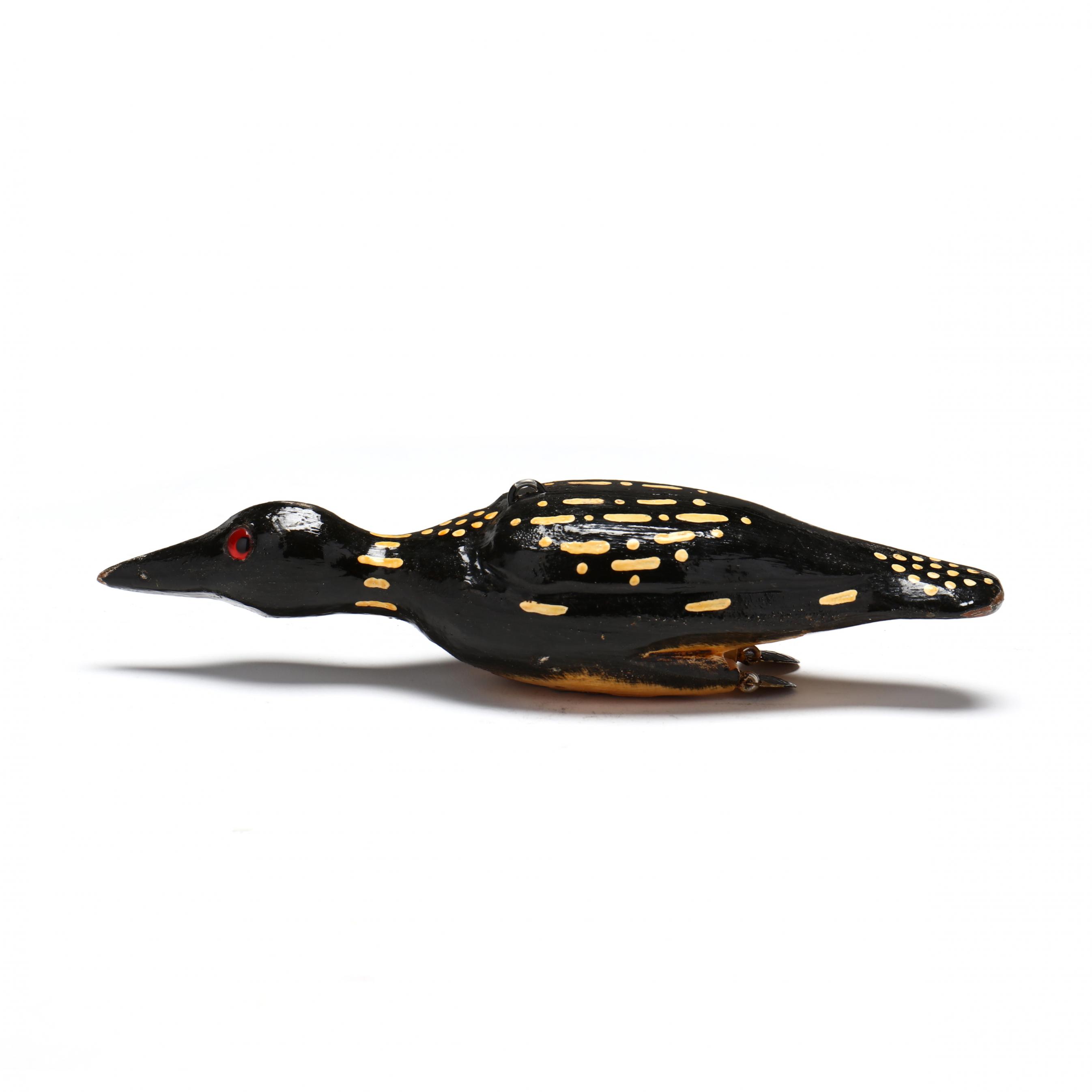 DULUTH FISHING DECOY JIM PERKINS • Muskrat w/ Leather Tail – Toad