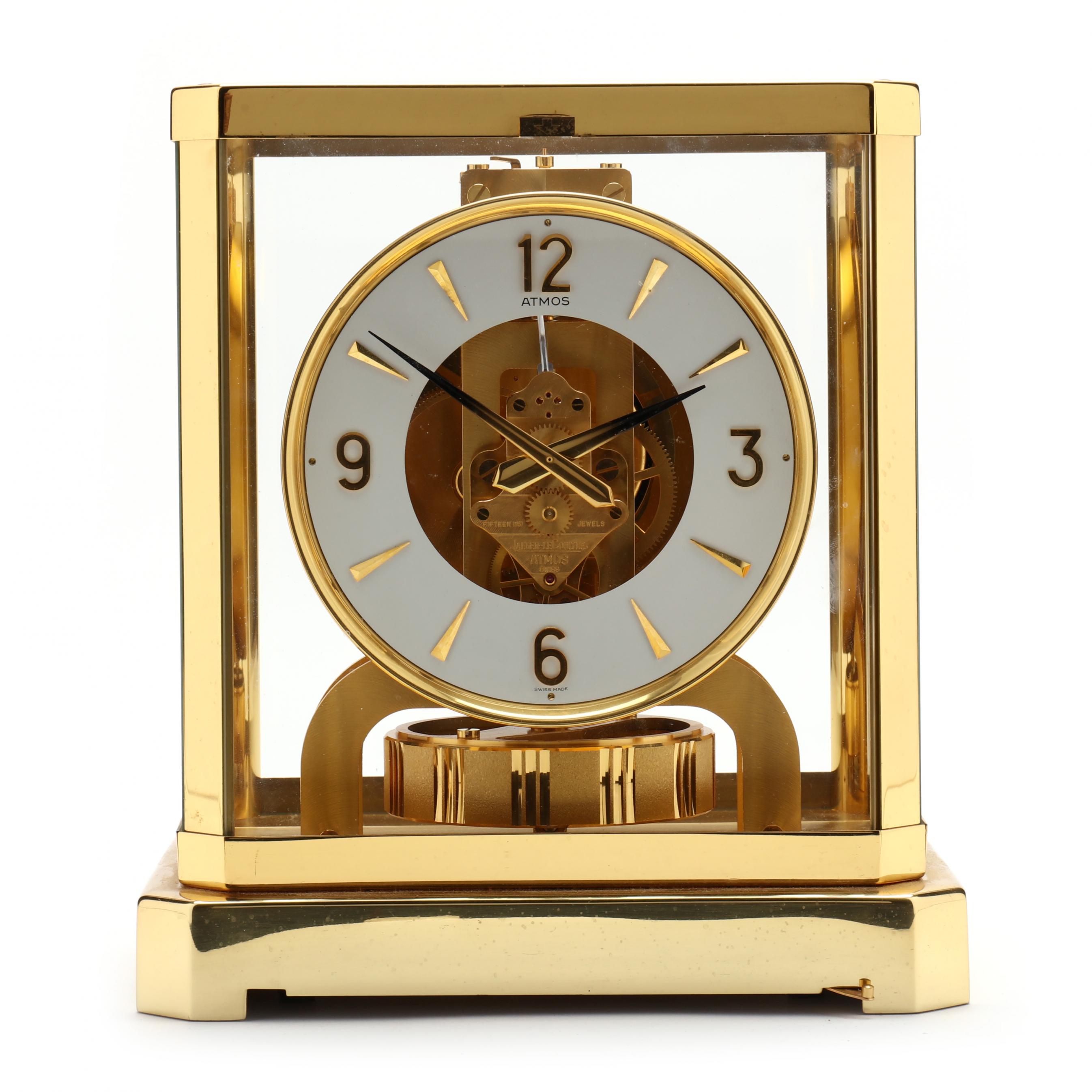 Jaeger LeCoultre Atmos Clock Lot 1399 March Estate AuctionMar