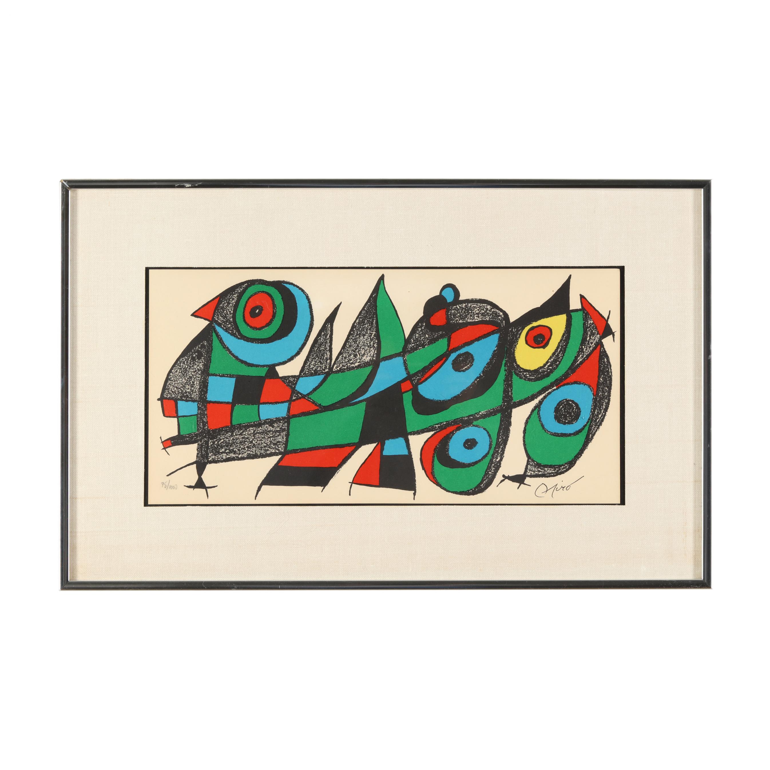 Joan Miró (Spanish, 1893-1983), Escultor - Japan (Lot 2024 