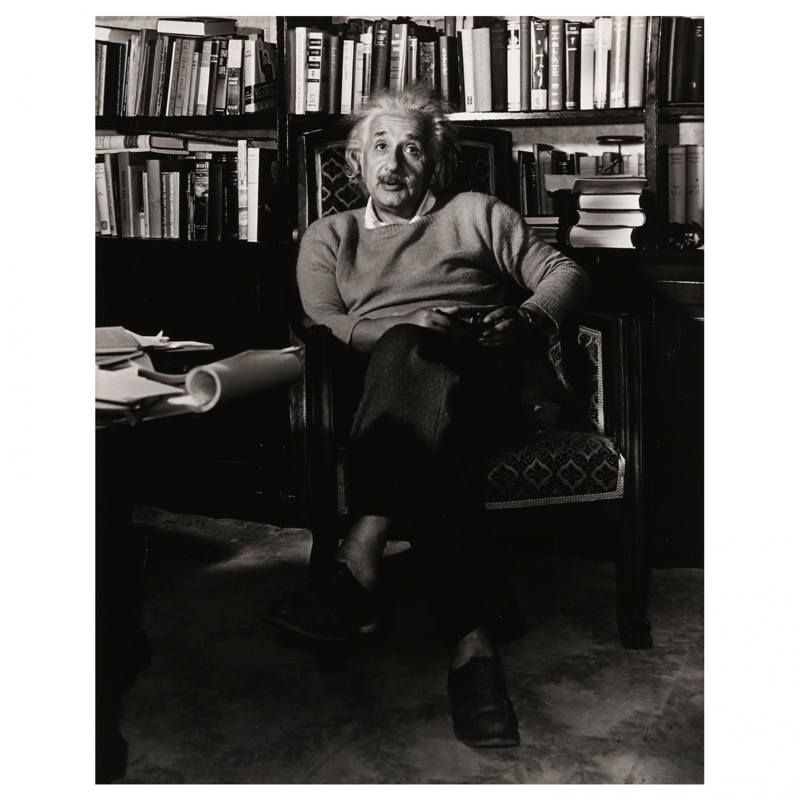 Lucien Aigner Hungarian American 1901 1999 Albert Einstein