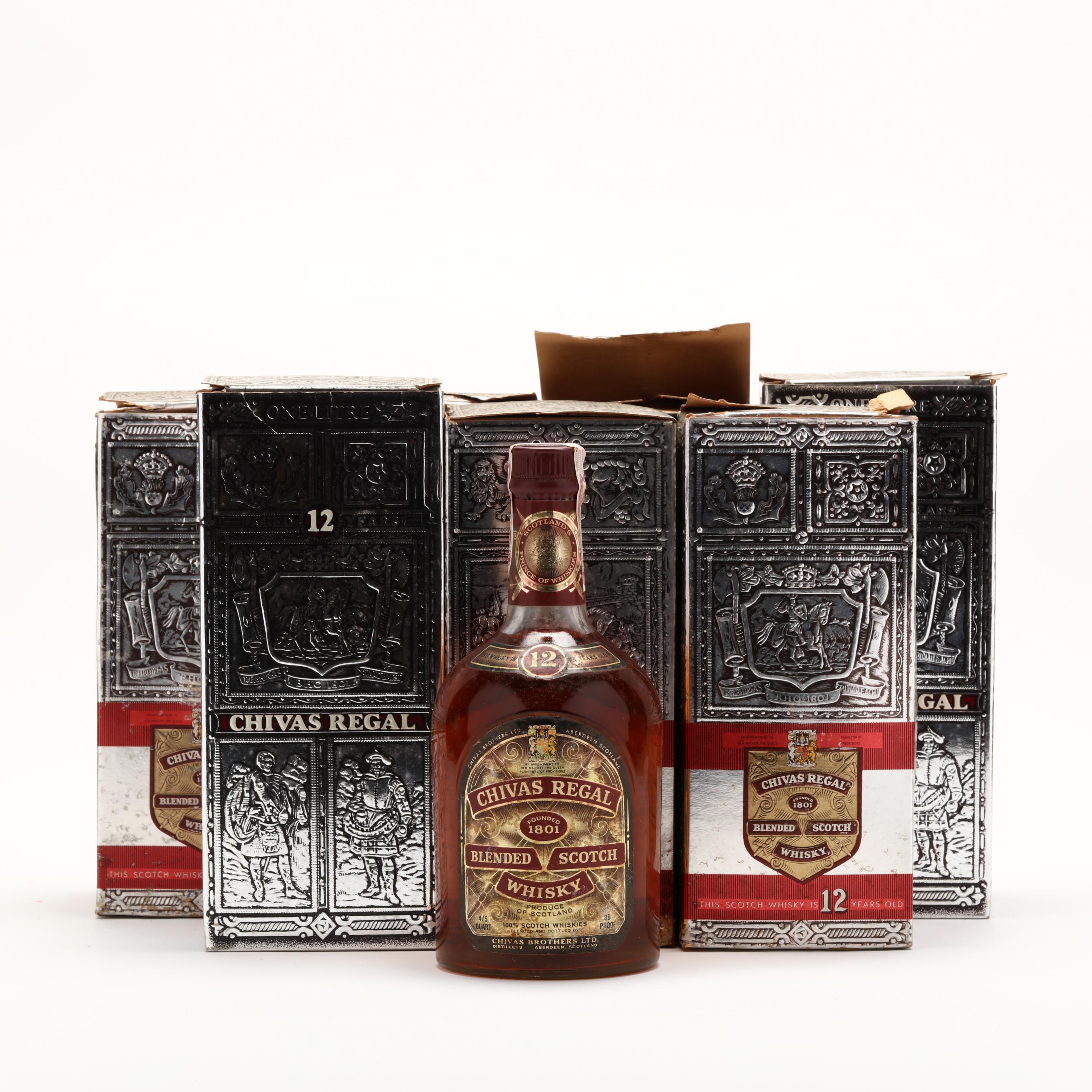 Chivas Regal Blended Scotch Whisky (Lot 4105 - Rare SpiritsJun 9, 2023, 12 :00pm)