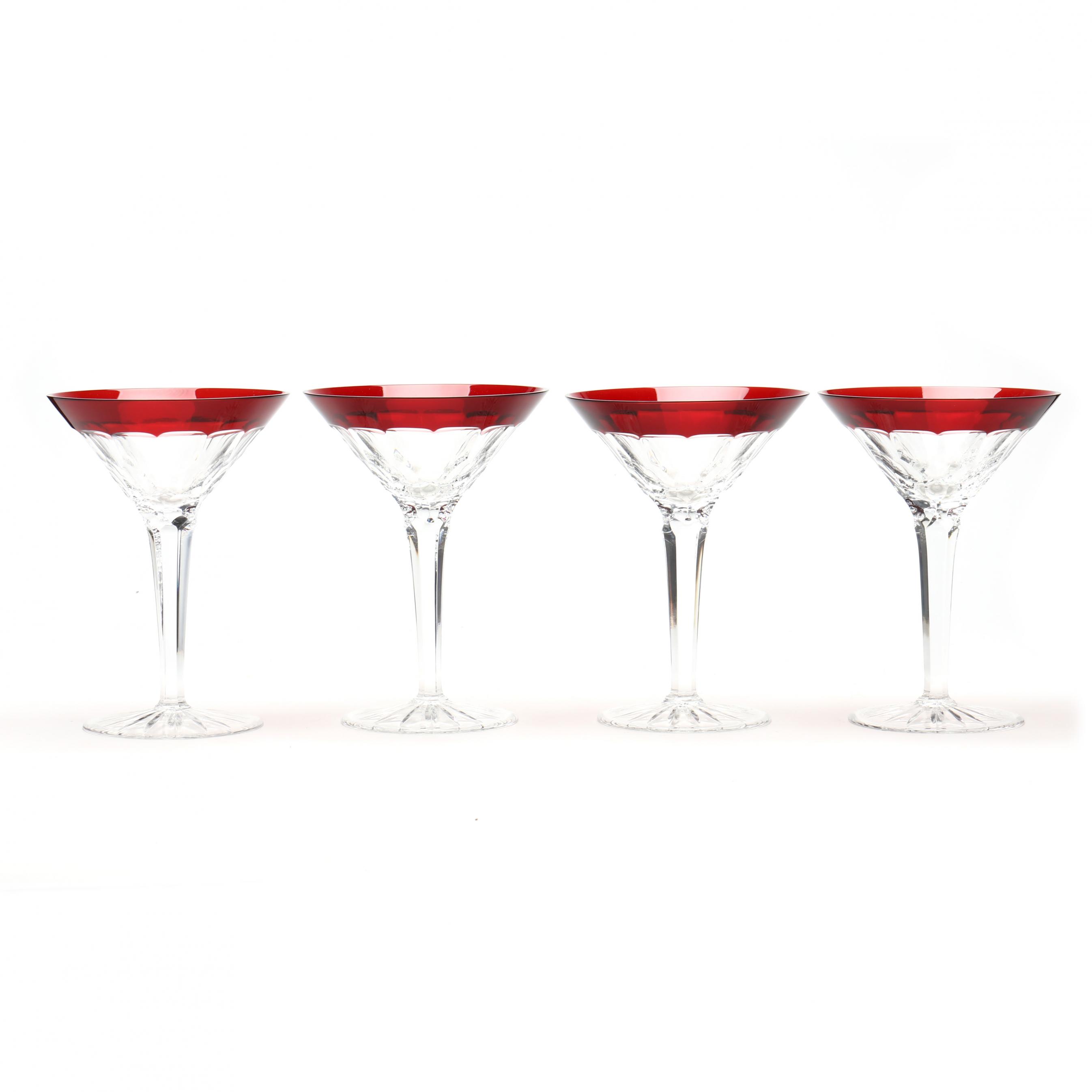 Simply Red Martini Glass by Waterford Crystal