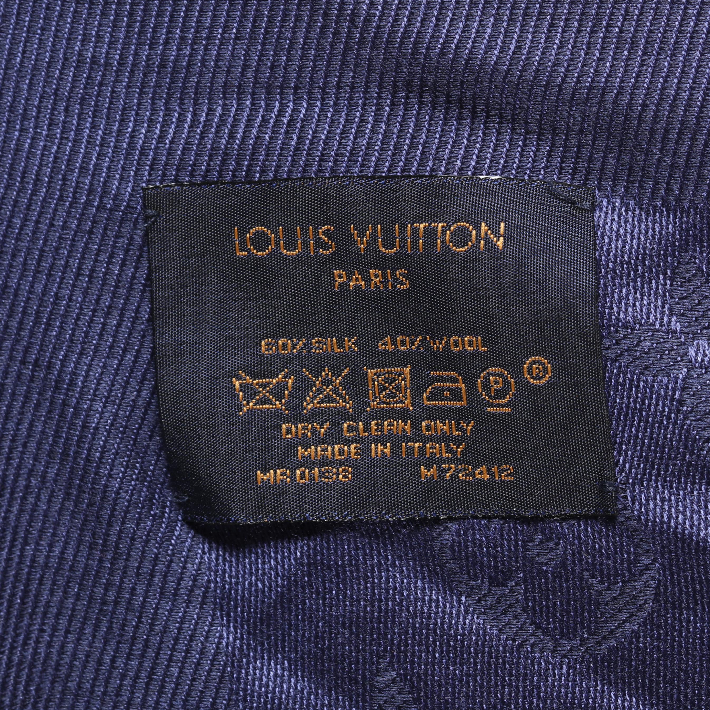 Shop Louis Vuitton 2023 SS Louis Vuitton MONOGRAM SHINE SHAWL by