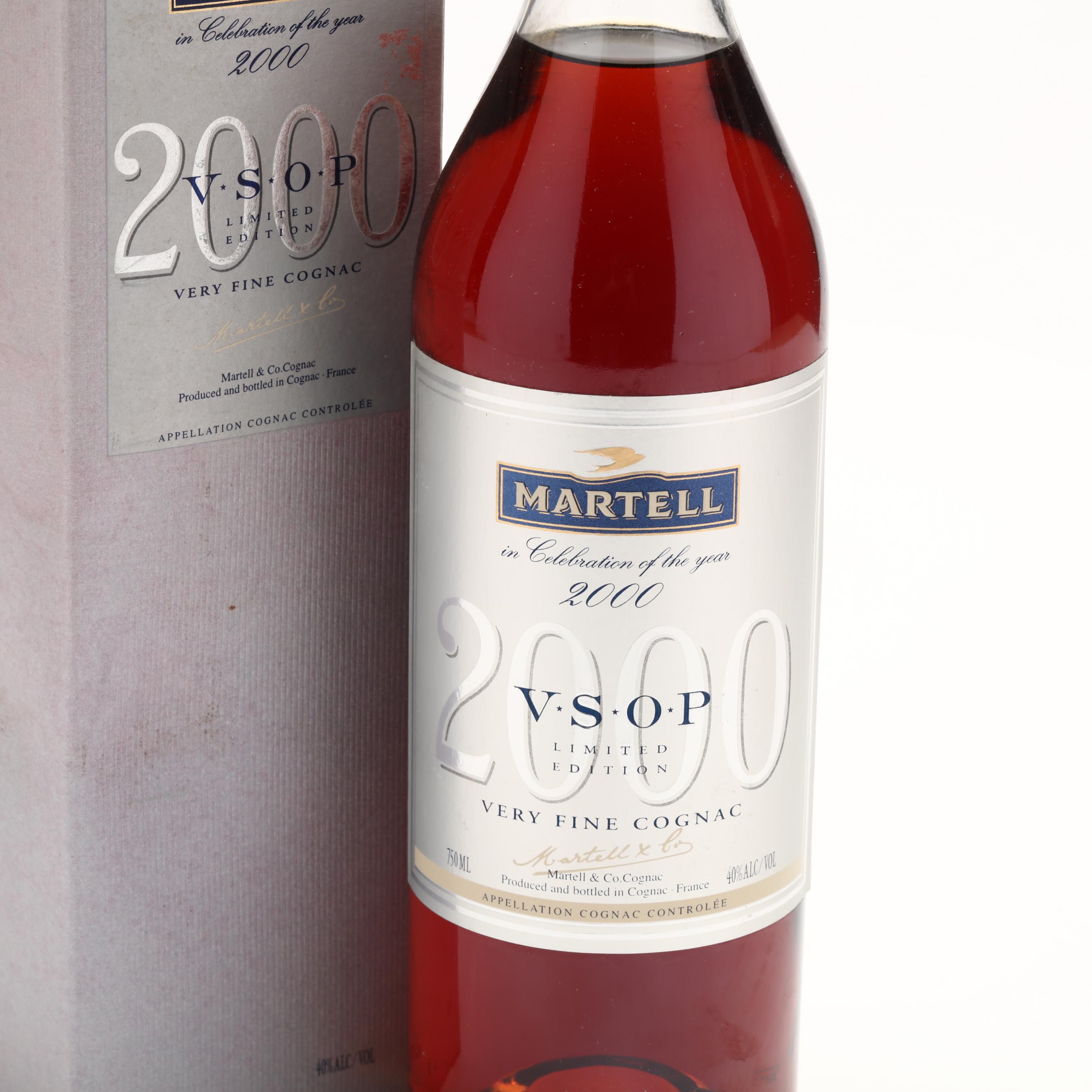 Martell V.S.O.P. 2000 Cognac (Lot 7024 - Rare SpiritsSep 8, 2023, 12:00pm)