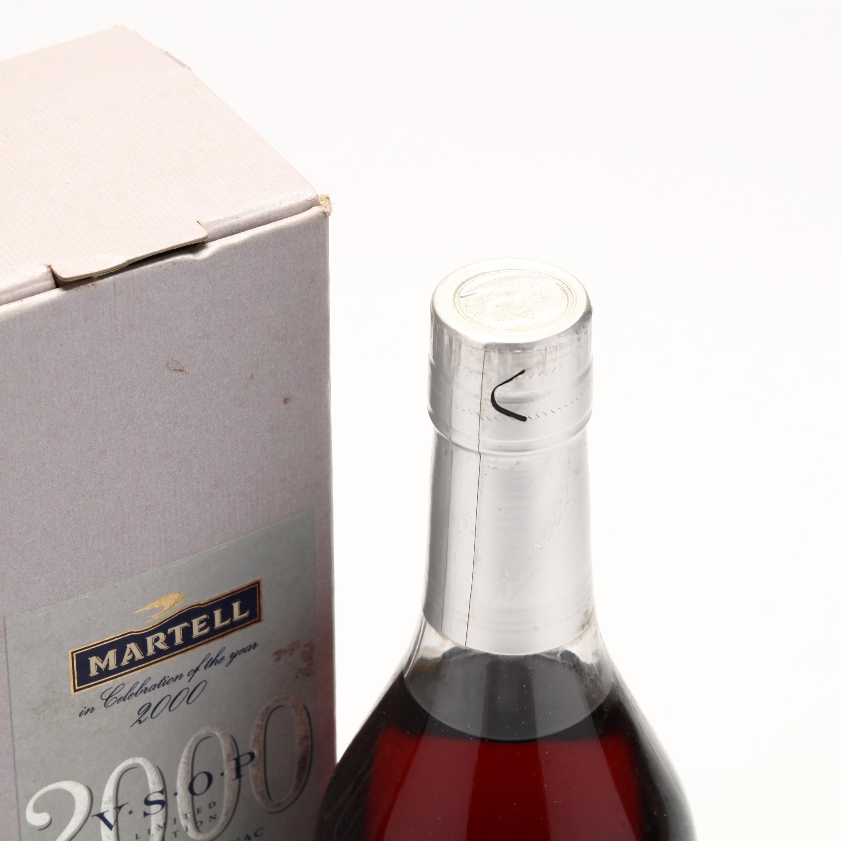 Martell V.S.O.P. 2000 Cognac (Lot 7024 - Rare SpiritsSep 8, 2023, 12:00pm)