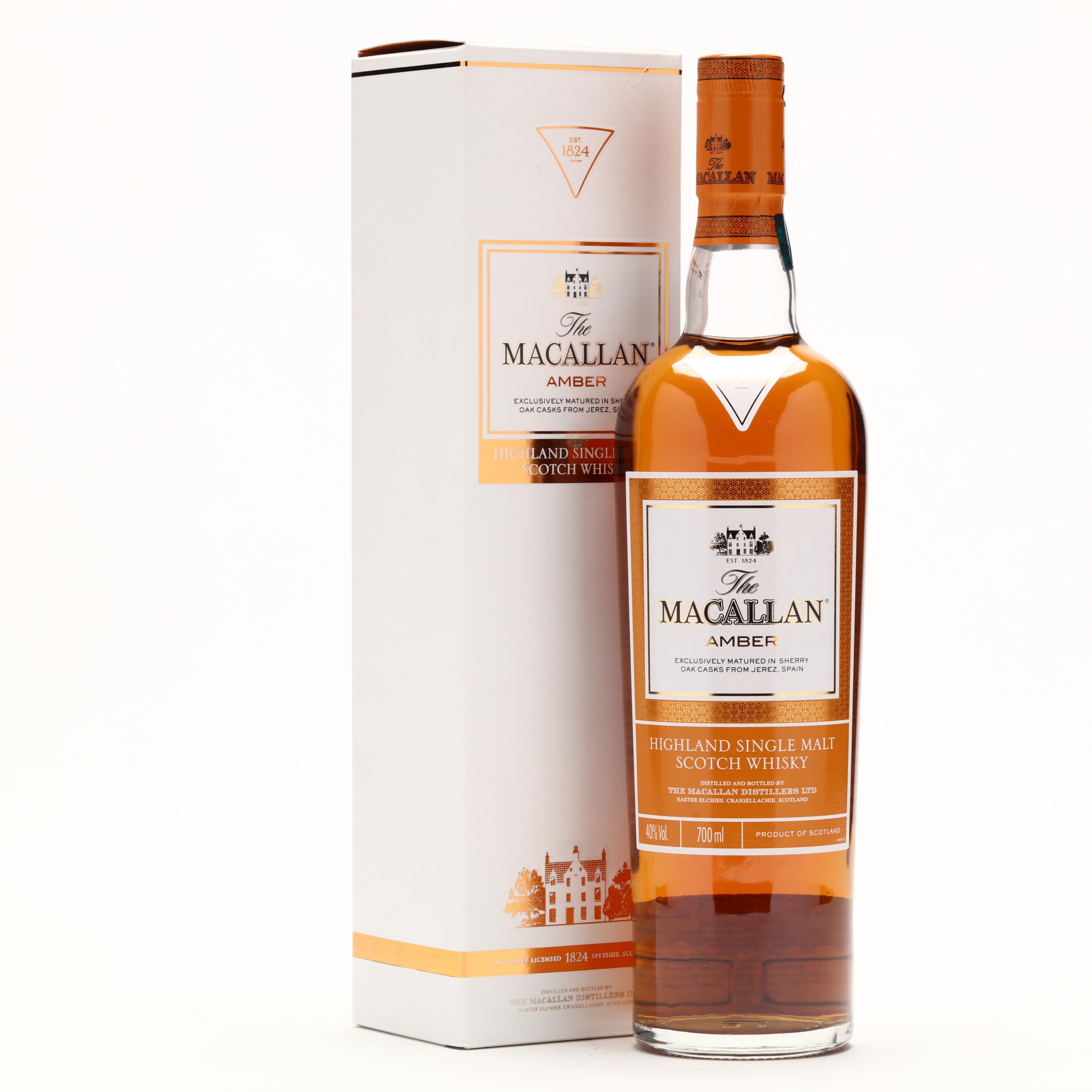 Macallan Amber Scotch Whisky (Lot 8167 - Rare SpiritsOct 13, 2023