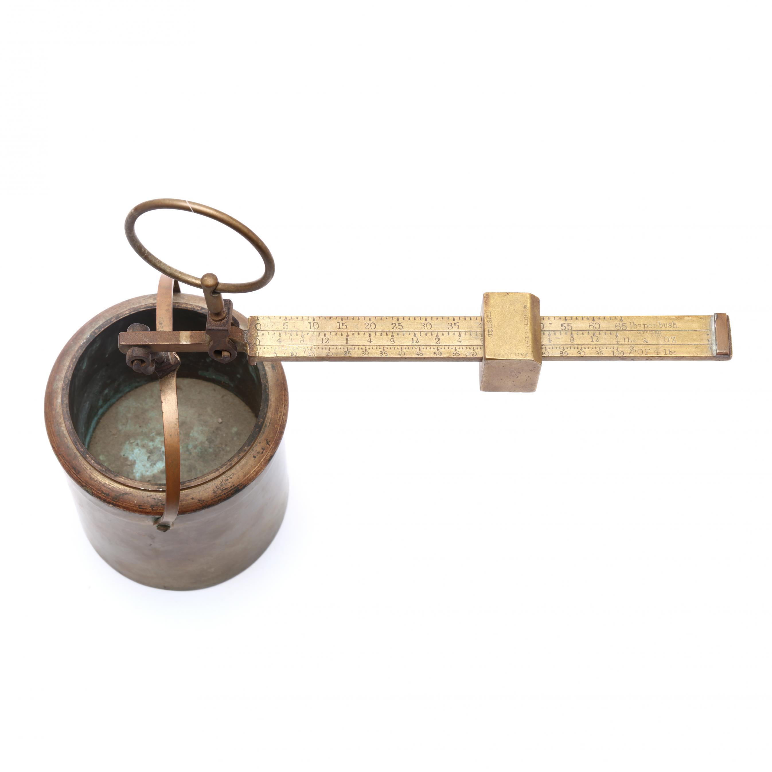 Antique E. & T. Fairbanks Winchester Brass Grain Scale (Lot 2259 - December  Estate AuctionDec 14, 2023, 9:00am)