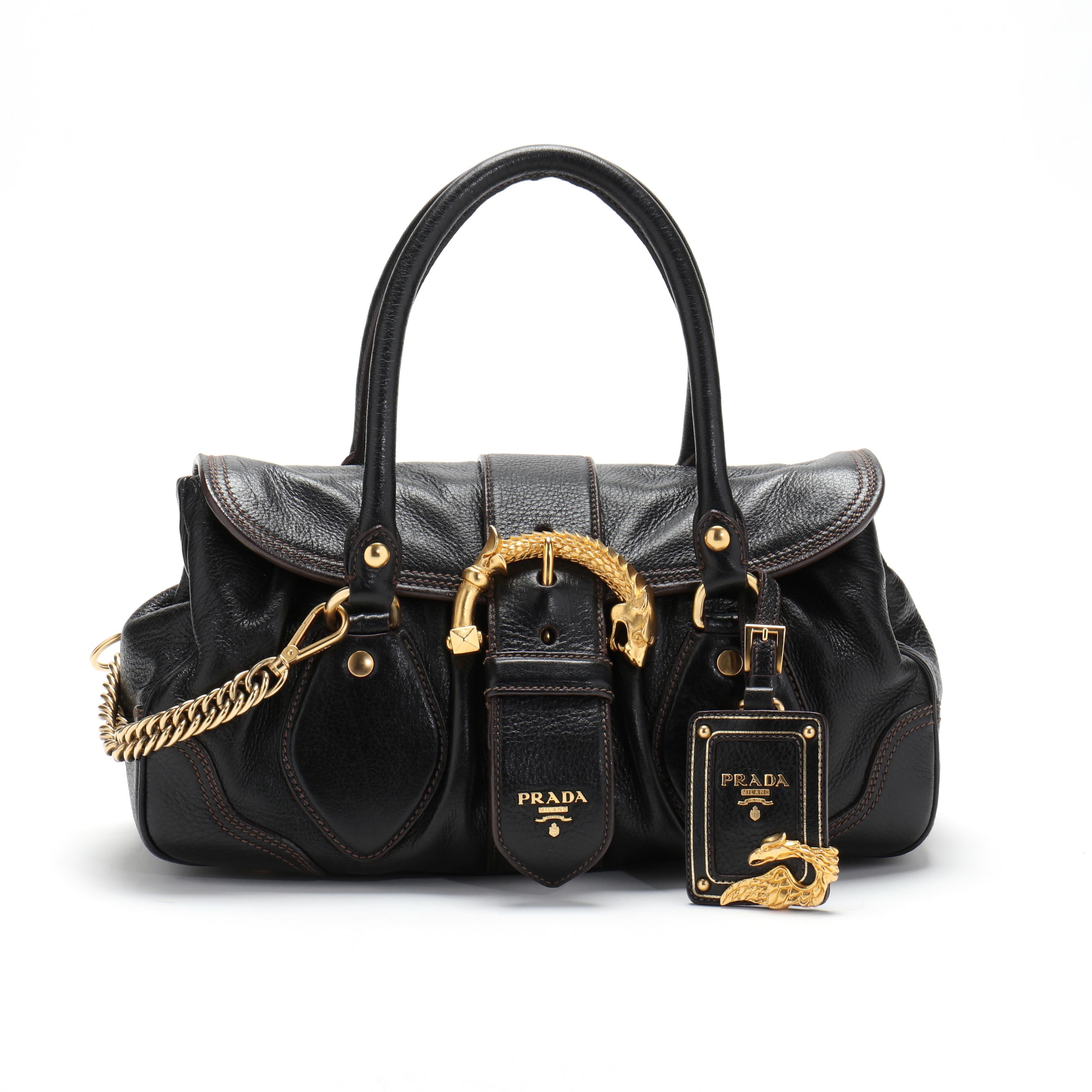 Prada dragon buckle online bag