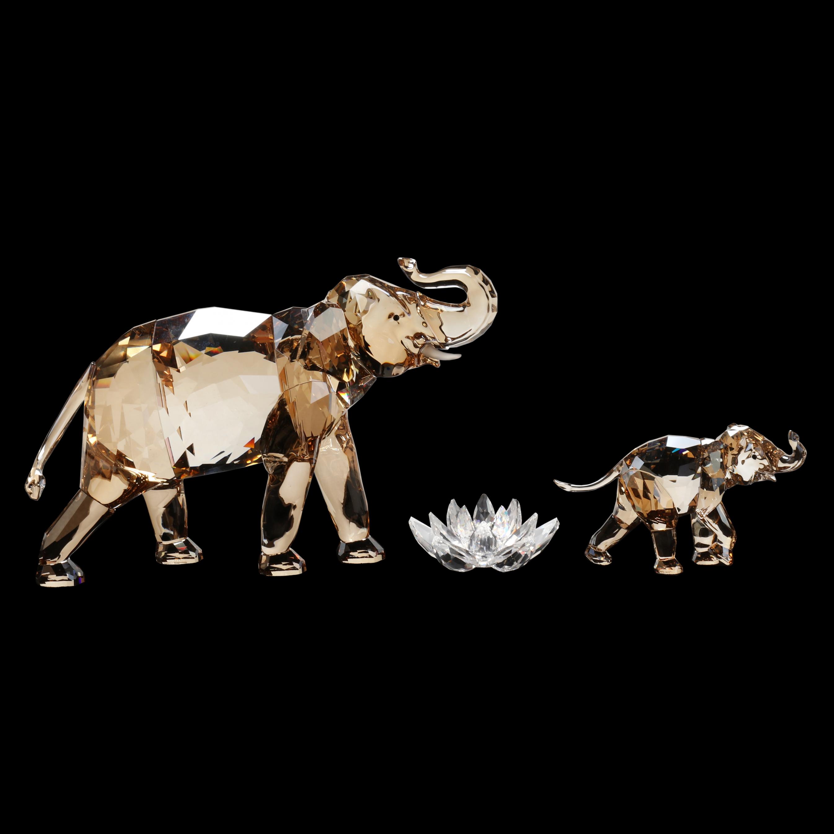 AFRICAN BABY ELEPHANT W/ METAL store TAIL Swarovski Crystal 2 1/2