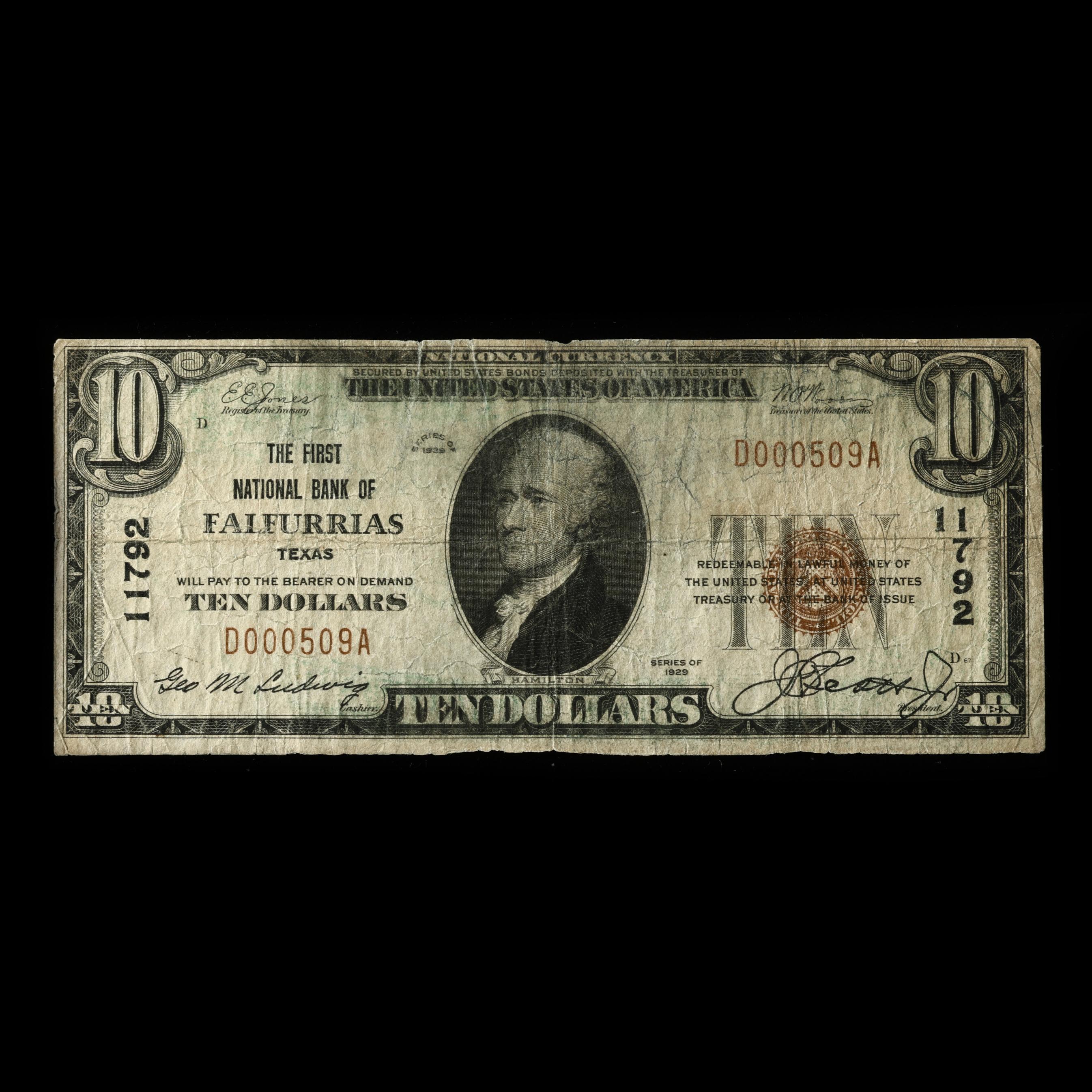 Rare National store currency