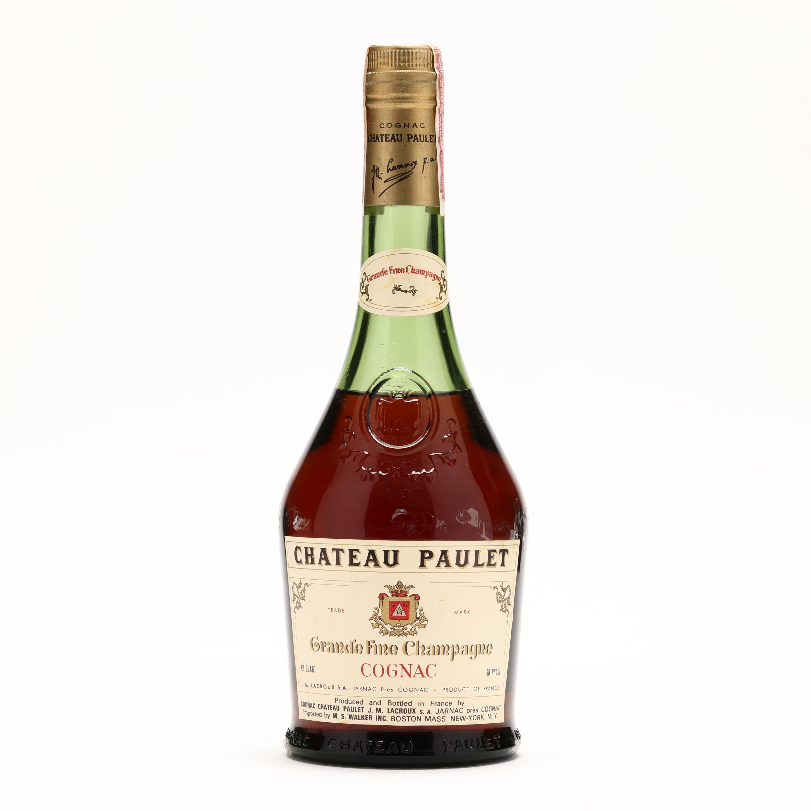 Chateau Paulet Cognac (Lot 6060 - Rare Spirits AuctionSep 4, 2024, 10:00am)