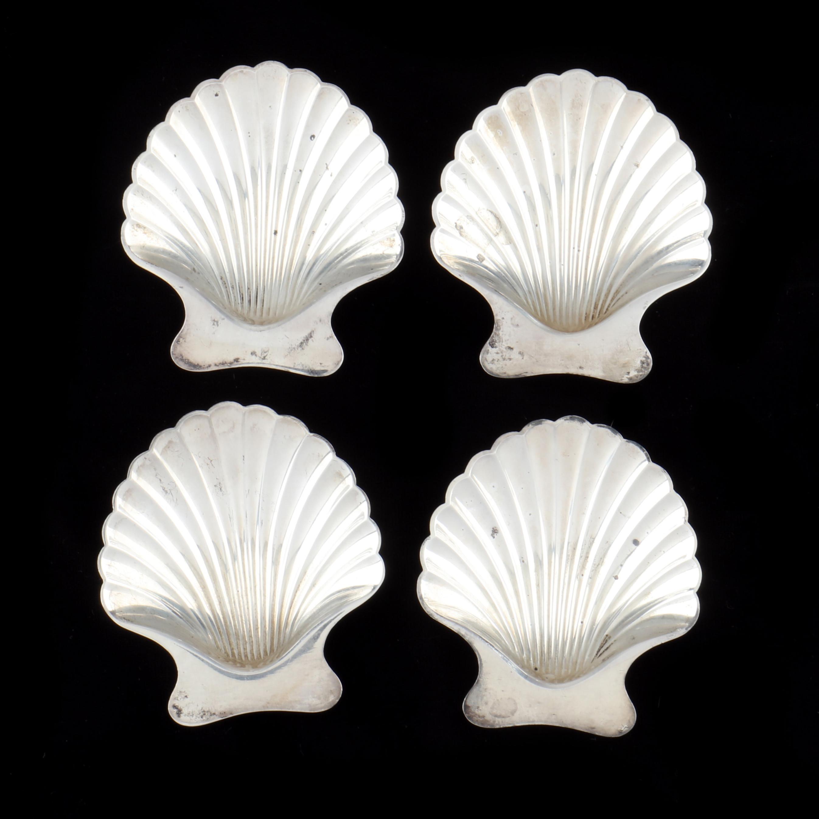 Tiffany scallop shell dish deals Sterling Silver