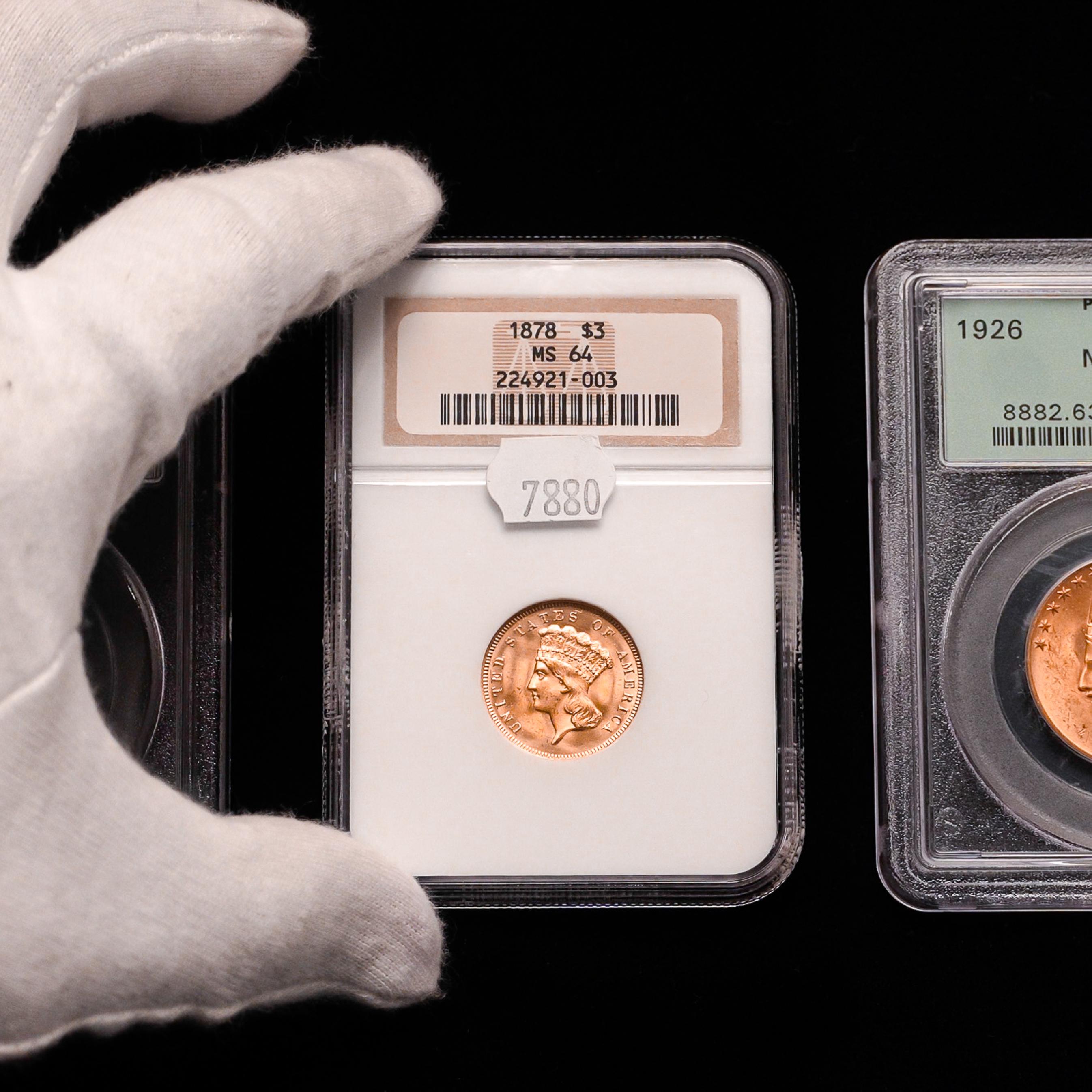 Three Classic U.S. Gold Coins