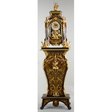 franz-hermle-clock-and-pedestal-base