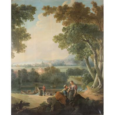 large-french-school-mural-18th-century