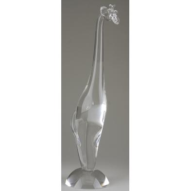 steuben-crystal-giraffe