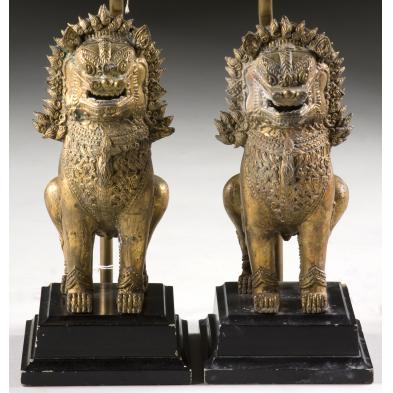 pair-of-asian-foo-lion-table-lamps