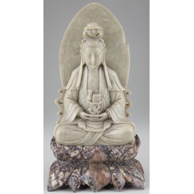 chinese-soapstone-figurine-of-guanyin