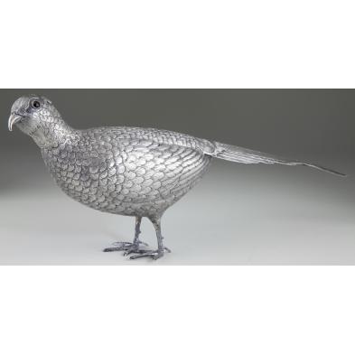 silver-pheasant-table-ornament