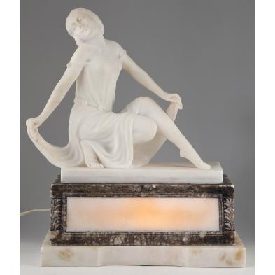 art-deco-italian-marble-sculpture