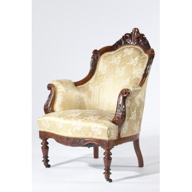 english-rococo-revival-arm-chair