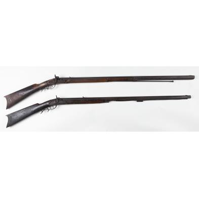 two-19th-century-percussion-rifles-possibly-nc
