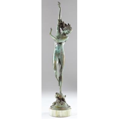 harriet-frishmuth-ny-1880-1980-bronze-nude