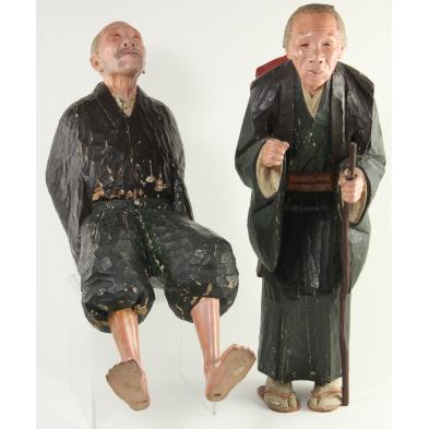 pair-of-carved-and-painted-japanese-pilgrims