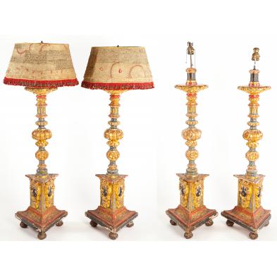 set-of-four-polychrome-venetian-floor-lamps