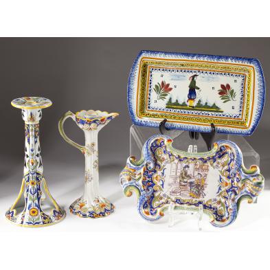 group-of-four-pieces-french-faience