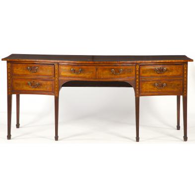 english-hepplewhite-inlaid-serpentine-sideboard