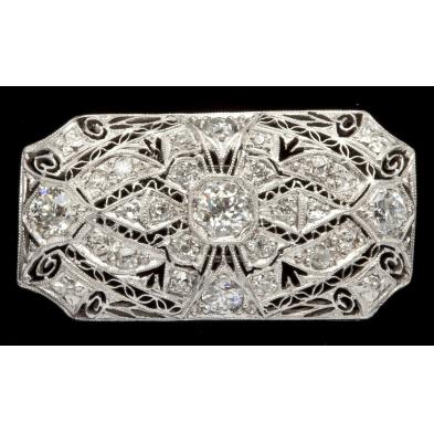 edwardian-platinum-and-diamond-brooch