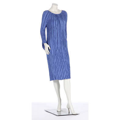 pleated-silk-day-dress-mary-mcfadden