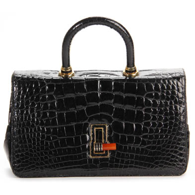 black-glazed-crocodile-handbag-judith-leiber