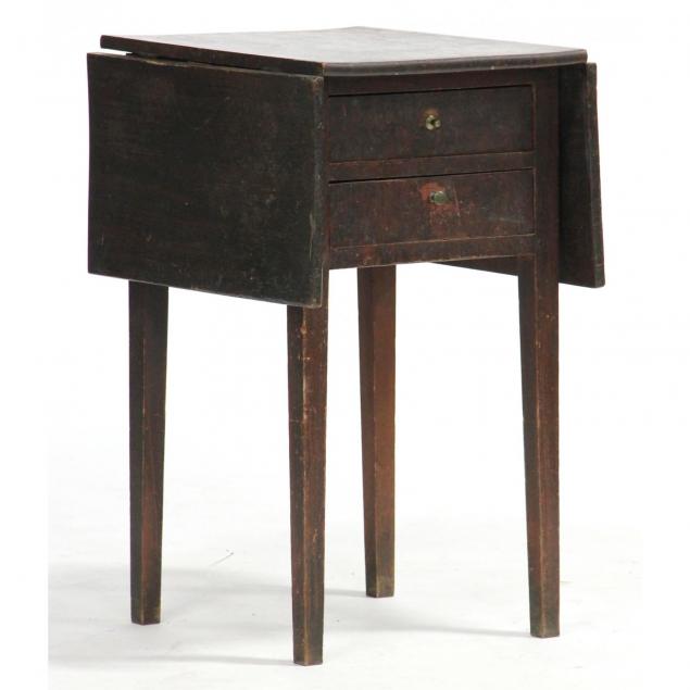 american-grain-painted-two-drawer-work-table