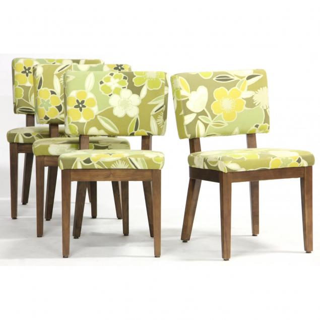 four-contemporary-upholstered-chairs