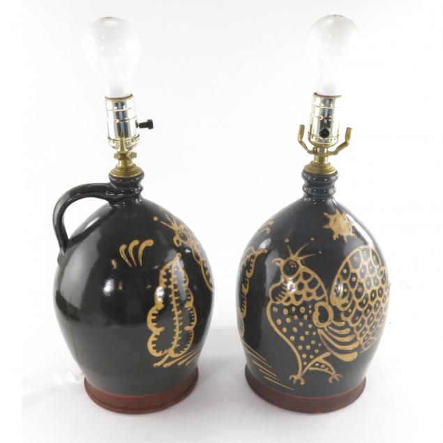 pair-of-wisconsin-pottery-table-lamps