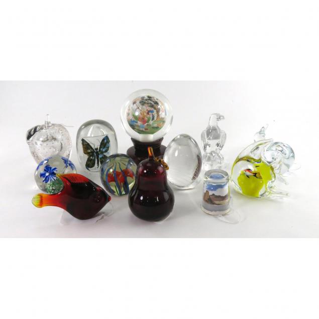 group-of-12-art-glass-paperweights