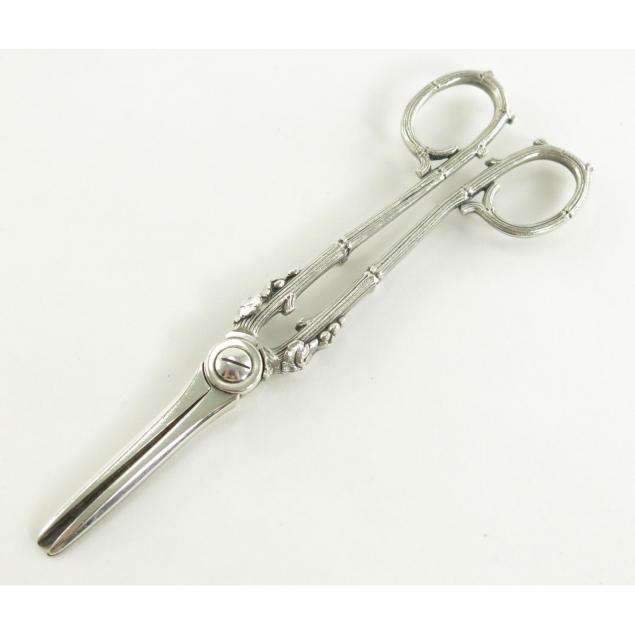 pair-of-sterling-silver-grape-shears-by-dominick-haff