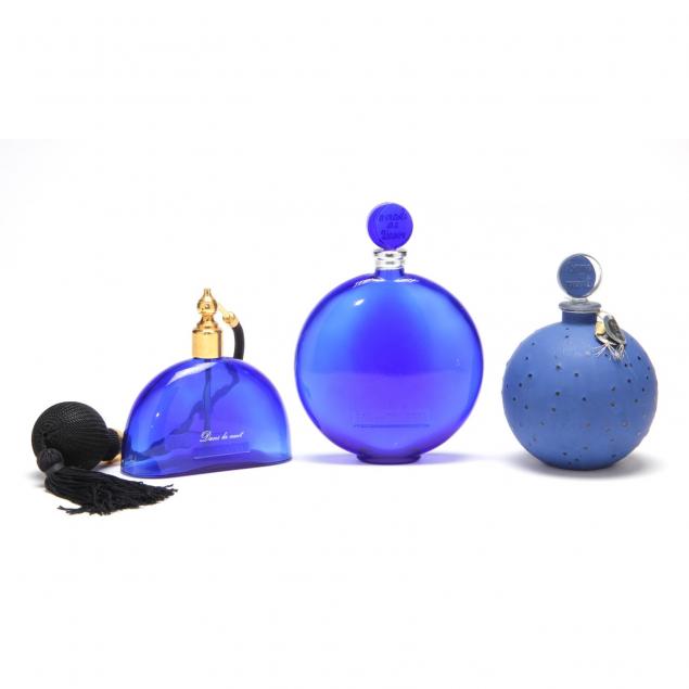 three-vintage-dans-la-nuit-perfume-bottles-for-worth