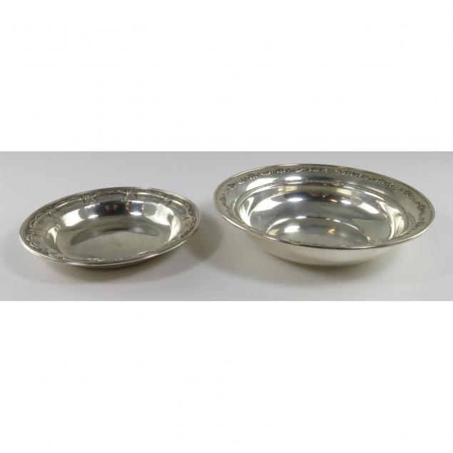 two-sterling-silver-bowls