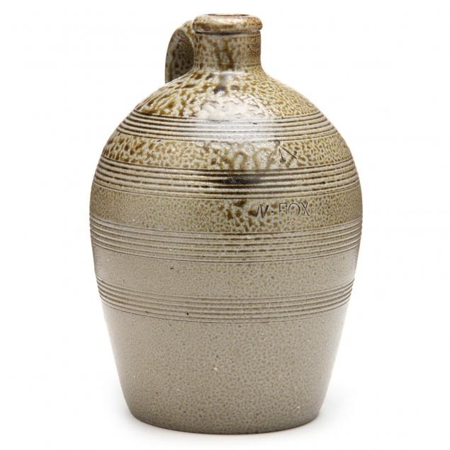 stoneware-jug-nicholas-fox-chatham-co-nc-1797-1858