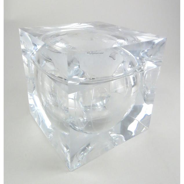 lucite-globe-ice-box
