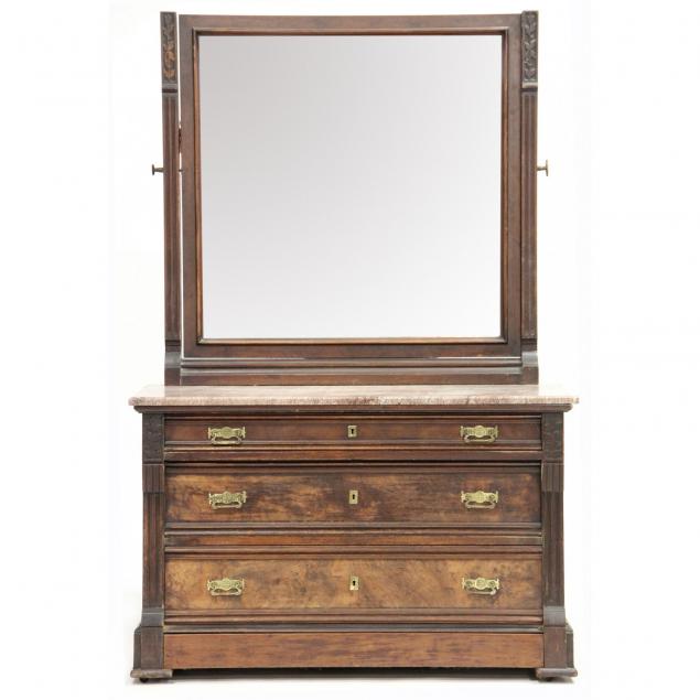 victorian-eastlake-marble-top-dresser-with-mirror